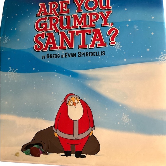The Night Before Christmas Book & Are you Grumpy Santa Book Bundle - Picture 3 of 3